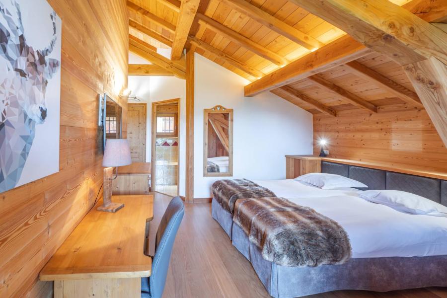 Location au ski Chalet 7 pièces 14 personnes (10 adultes et 4 enfants seulement) - Le Chalet Bouquetin - Alpe d'Huez - Chambre