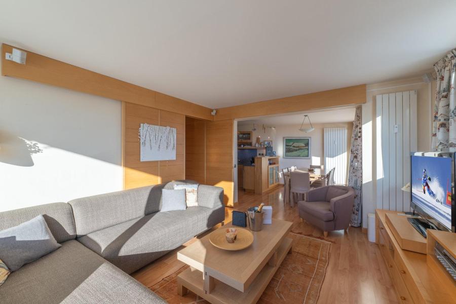 Rent in ski resort 4 room apartment 4-6 people (SPLENDIDG3) - Le Splendid - Alpe d'Huez - Living room