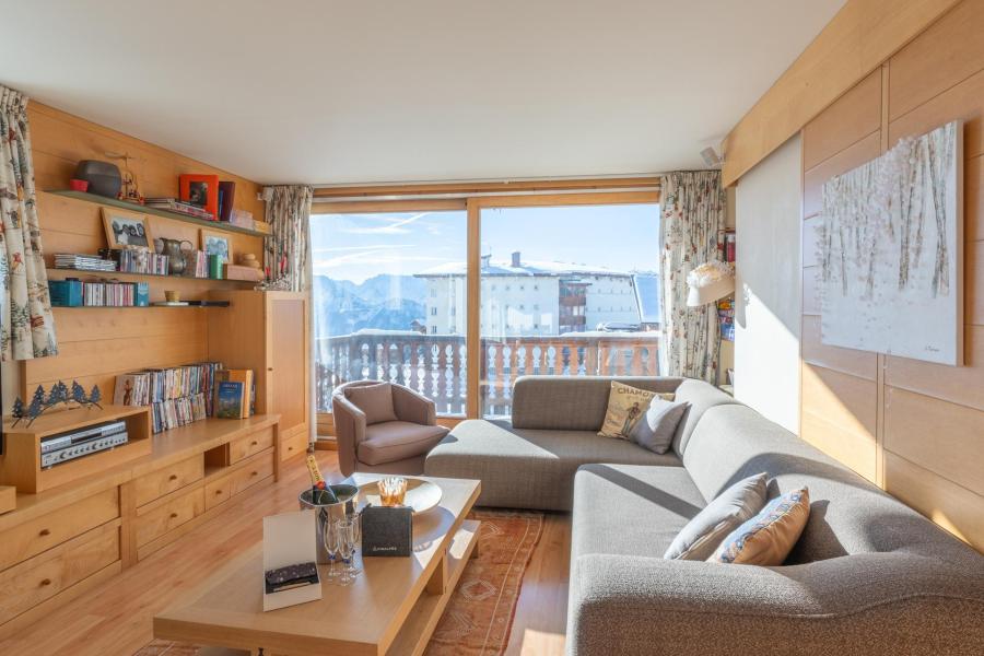 Skiverleih 4 Zimmer Appartement für 4-6 Personen (SPLENDIDG3) - Le Splendid - Alpe d'Huez - Wohnzimmer