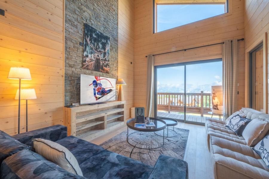 Soggiorno sugli sci Appartamento su due piani 5 stanze per 8 persone (A301) - Les Chalets du Golf - Alpe d'Huez - Soggiorno