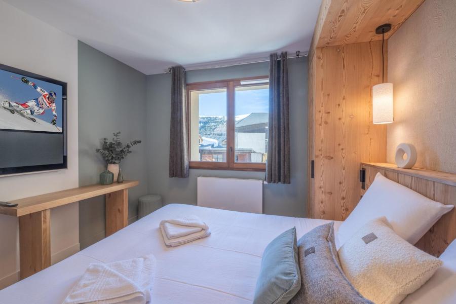 Rent in ski resort 3 room apartment 5 people (A101) - Les Fermes de l'Alpe - A - Alpe d'Huez - Bedroom