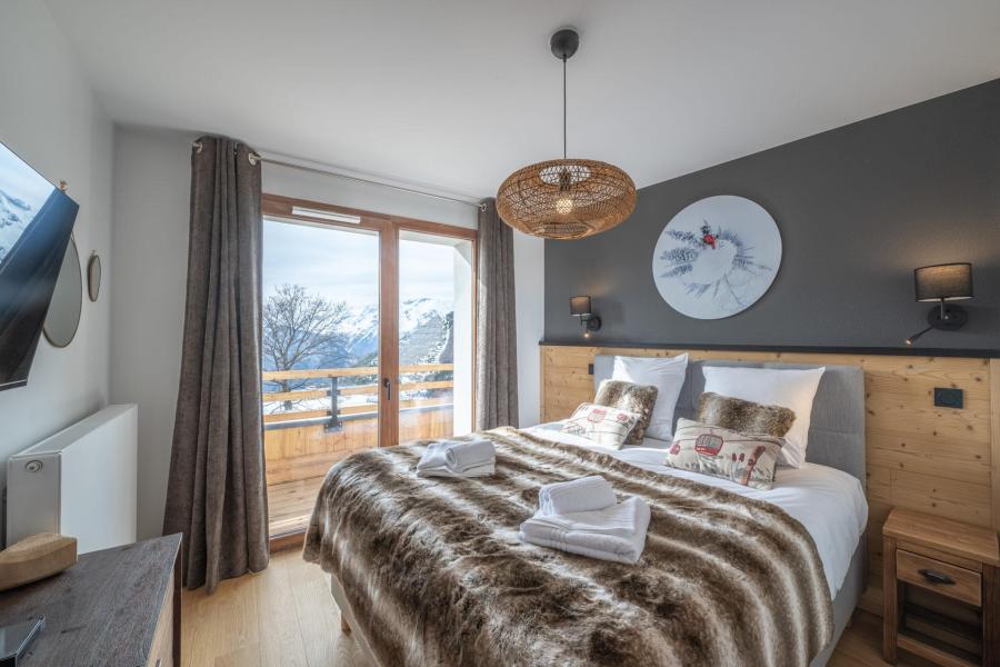Ski verhuur Appartement 3 kabine kamers 6 personen (D105) - Les Fermes de l'Alpe - Alpe d'Huez - Appartementen