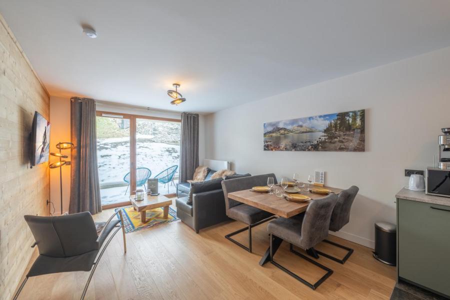 Rent in ski resort 2 room apartment 4 people (C202) - Les Fermes de l'Alpe - C - Alpe d'Huez - Living room