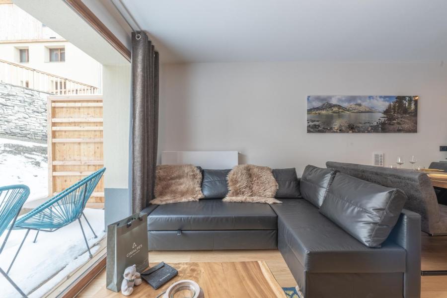 Rent in ski resort 2 room apartment 4 people (C202) - Les Fermes de l'Alpe - C - Alpe d'Huez - Living room