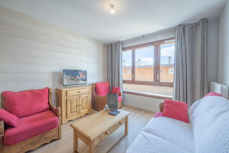 Skiverleih 2-Zimmer-Berghütte für 4 Personen (C206) - Les Fermes de l'Alpe - C - Alpe d'Huez - Wohnzimmer