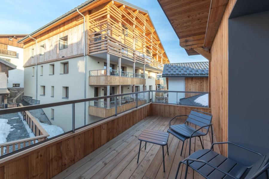 Ski verhuur Appartement 2 kamers 4 personen (C402BIS) - Les Fermes de l'Alpe - C - Alpe d'Huez - Buiten winter