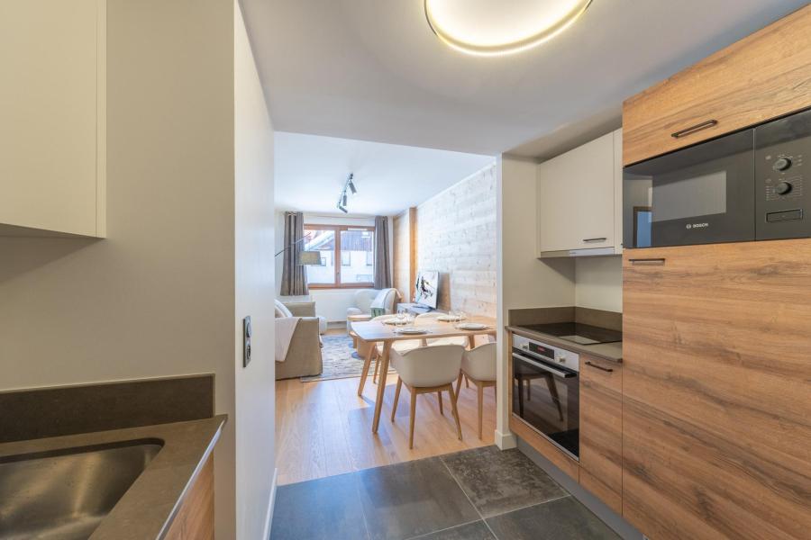 Location au ski Appartement 2 pièces 4 personnes (C402) - Les Fermes de l'Alpe - C - Alpe d'Huez - Kitchenette