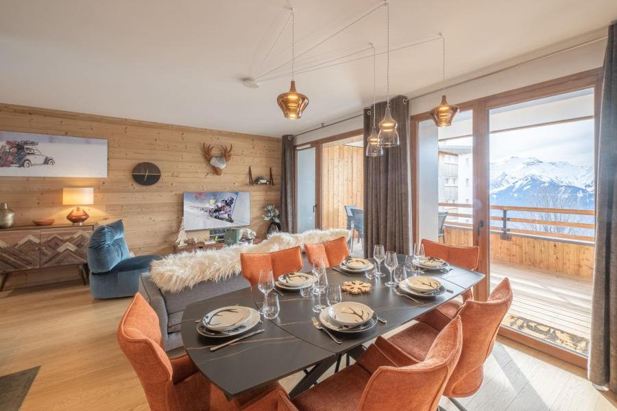 Rent in ski resort 3 room apartment cabin 6 people (D105) - Les Fermes de l'Alpe - D - Alpe d'Huez - Living room