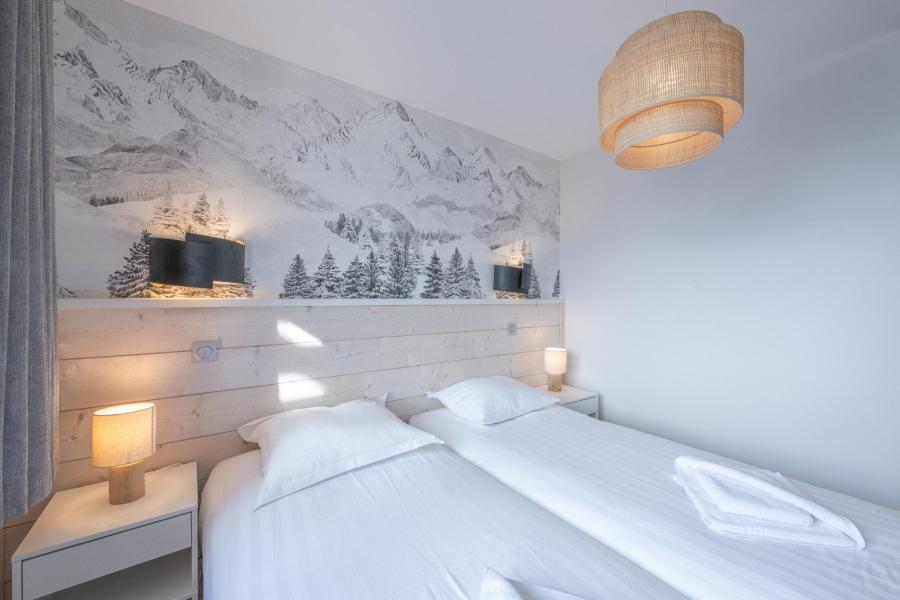 Rent in ski resort 4 room apartment cabin 8 people (D206) - Les Fermes de l'Alpe - D - Alpe d'Huez - Bedroom