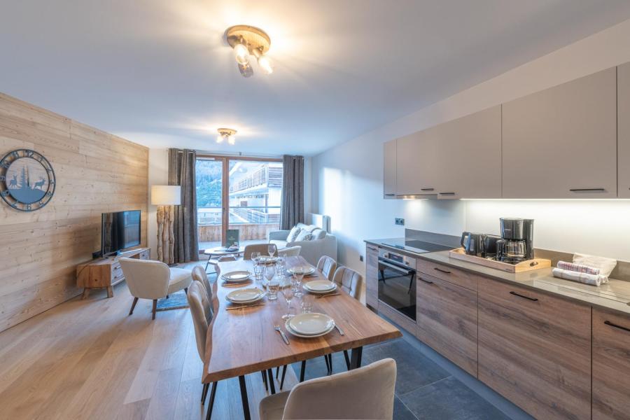 Skiverleih 4 Zimmer Maisonettewohnung für 6 Personen (D301) - Les Fermes de l'Alpe - D - Alpe d'Huez - Küche