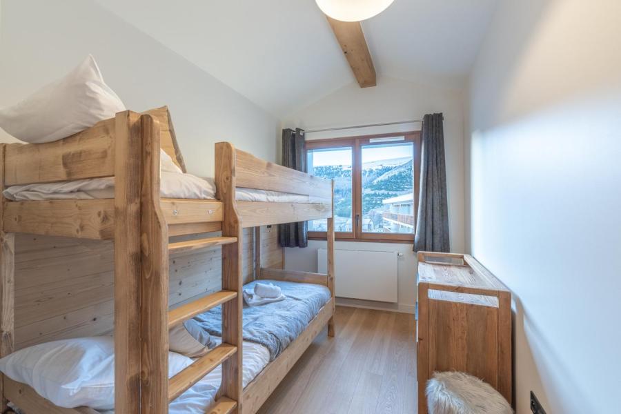 Skiverleih 4 Zimmer Maisonettewohnung für 6 Personen (D301) - Les Fermes de l'Alpe - D - Alpe d'Huez - Schlafzimmer