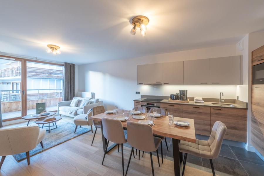 Skiverleih 4 Zimmer Maisonettewohnung für 6 Personen (D301) - Les Fermes de l'Alpe - D - Alpe d'Huez - Wohnzimmer