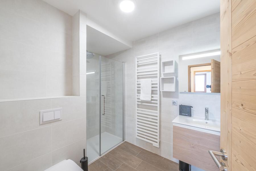 Location au ski Appartement 4 pièces cabine 8 personnes (D206) - Les Fermes de l'Alpe - D - Alpe d'Huez - Salle de douche