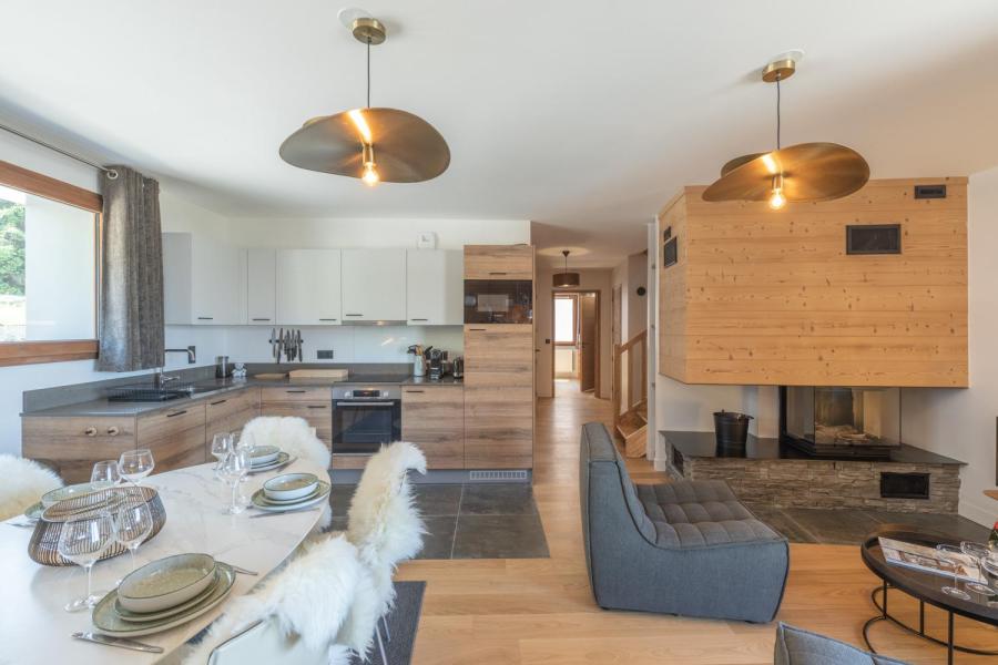 Ski verhuur Appartement 5 kamers 8 personen (101) - Les Fermes de l'Alpe - E - Alpe d'Huez - Woonkamer