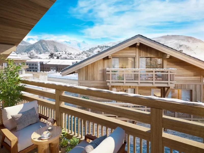 Rent in ski resort 5 room apartment 8 people (5) - Lillehamer 5 - Alpe d'Huez - Balcony