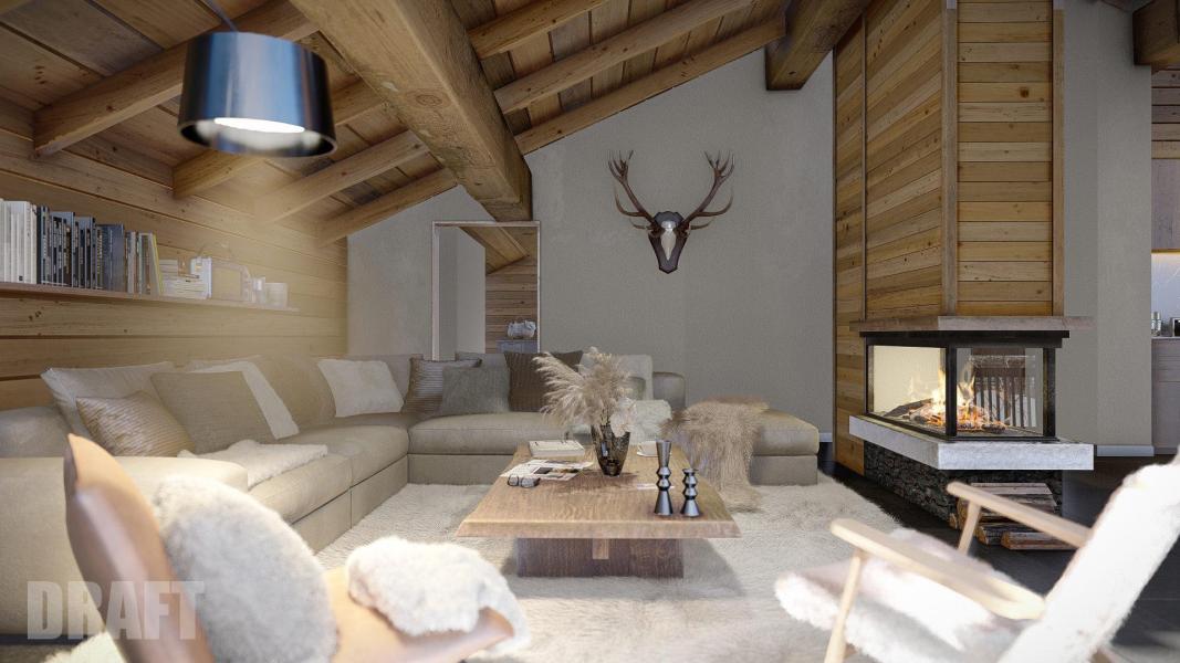 Rent in ski resort 5 room apartment 8 people (5) - Lillehamer 5 - Alpe d'Huez - Living room