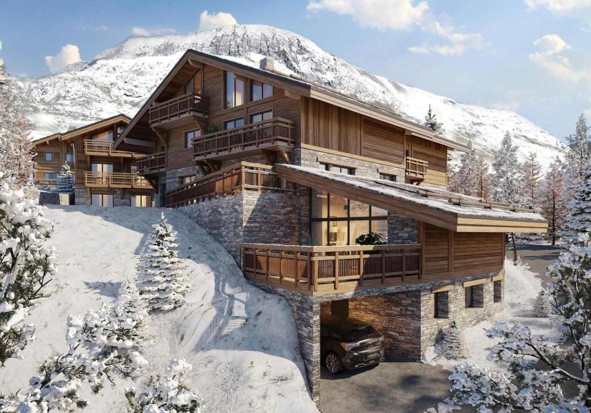 Rent in ski resort 5 room apartment 8 people (5) - Lillehamer 5 - Alpe d'Huez - Winter outside