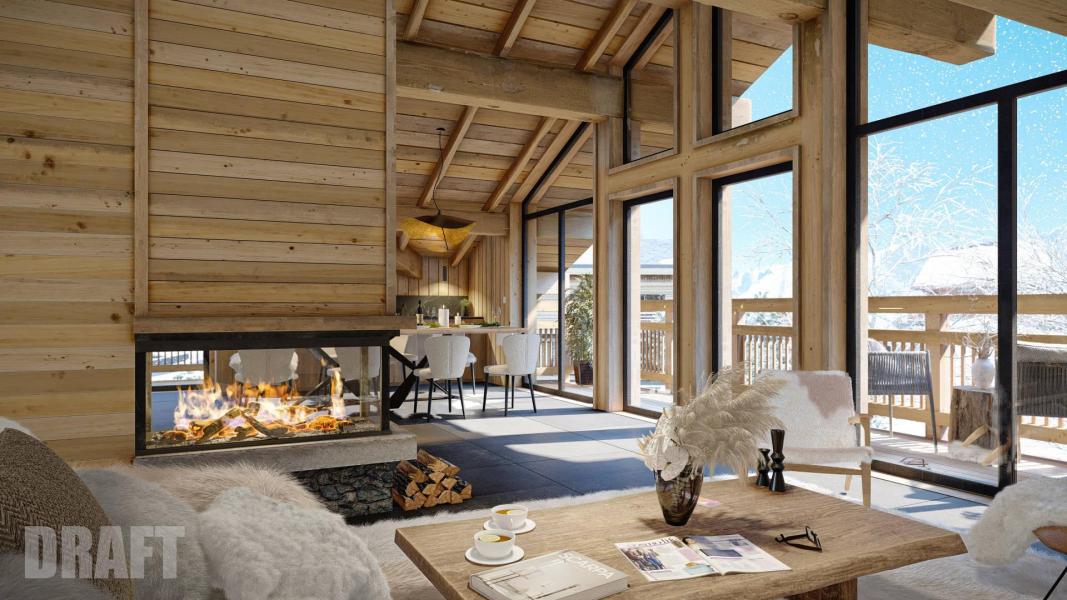 Ski verhuur Appartement 5 kamers 8 personen (5) - Lillehamer 5 - Alpe d'Huez - Woonkamer