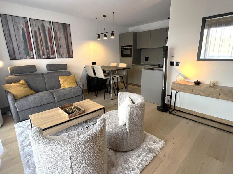 Rent in ski resort 2 room apartment cabin 4 people (A45) - Phoenix A - Alpe d'Huez - Living room