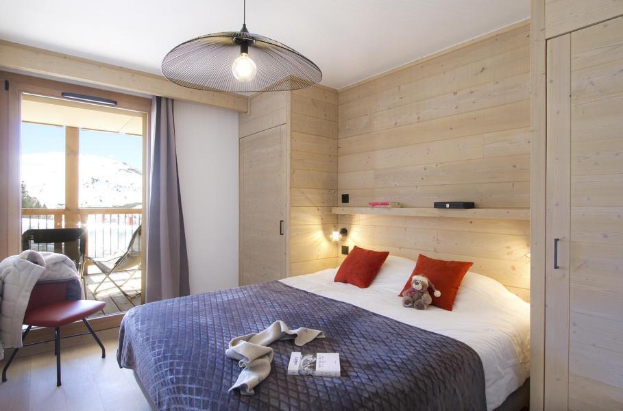 Skiverleih 2-Zimmer-Holzhütte für 4 Personen (A12) - PHOENIX A - Alpe d'Huez - Schlafzimmer