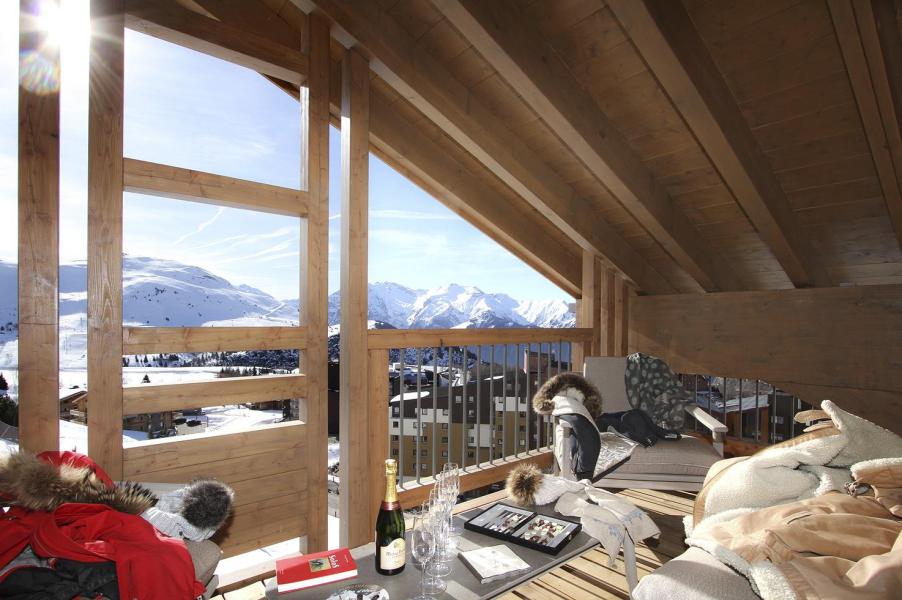 Ski verhuur Appartement 5 kabine kamers 8 personen (A54) - Phoenix A - Alpe d'Huez - Woonkamer