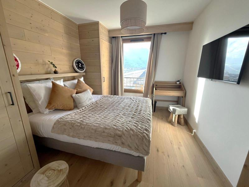 Rent in ski resort 2 room apartment cabin 4 people (B37) - PHOENIX B - Alpe d'Huez - Bedroom