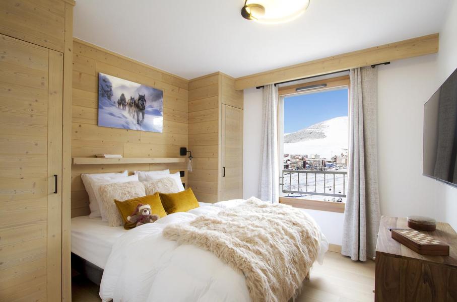 Rent in ski resort 3 room apartment cabin 6 people (B27) - PHOENIX B - Alpe d'Huez - Bedroom