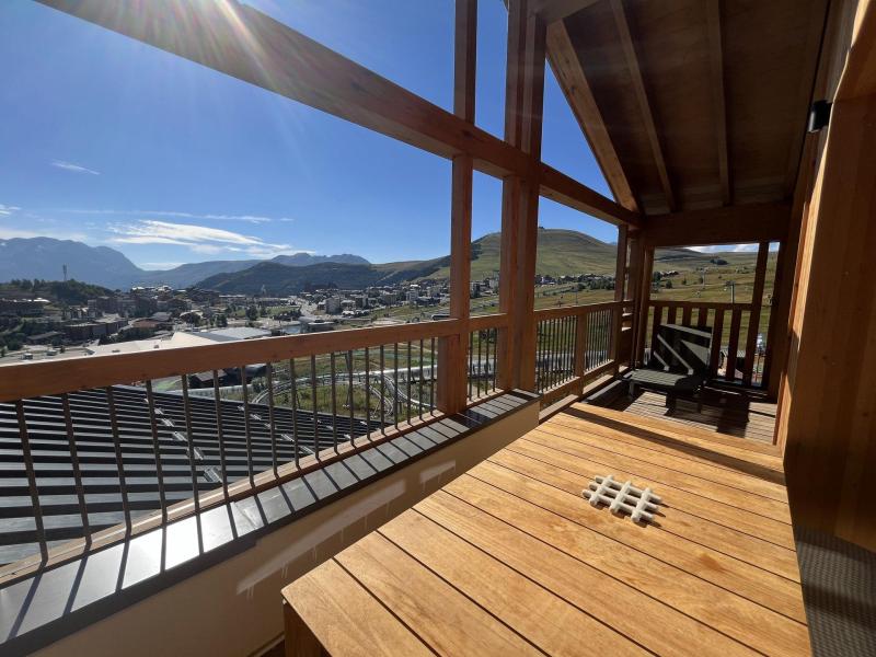 Rent in ski resort 5 room apartment 8 people (32) - PHOENIX C - Alpe d'Huez - Balcony