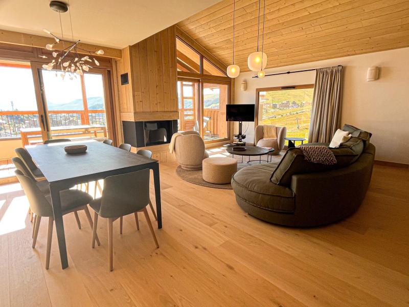 Rent in ski resort 5 room apartment 8 people (32) - PHOENIX C - Alpe d'Huez - Living room