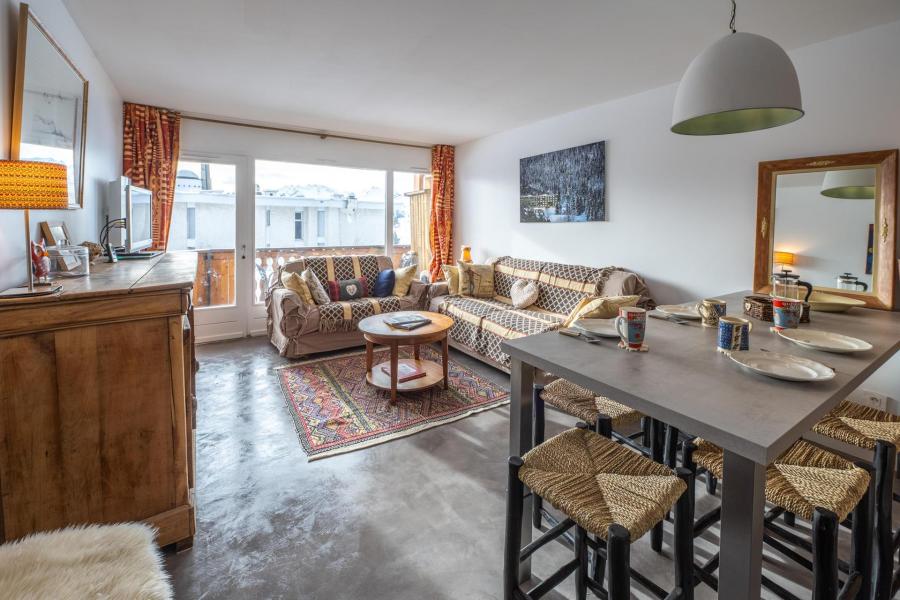 Skiverleih 2-Zimmer-Holzhütte für 4 Personen (D2) - Résidence Aramis - Alpe d'Huez - Wohnzimmer