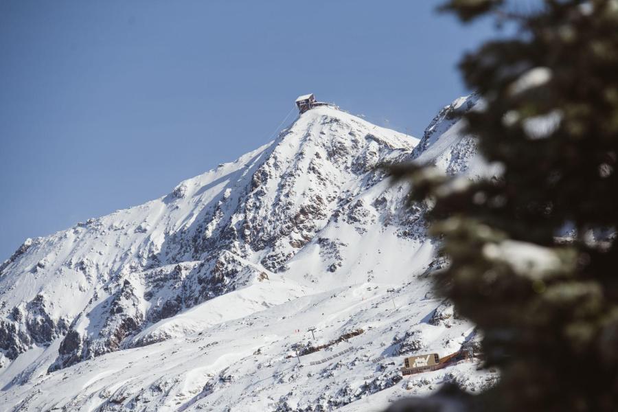Vacances en montagne Studio coin montagne 4 personnes (12) - Résidence Bel Oisans 2 - Alpe d'Huez - Extérieur hiver