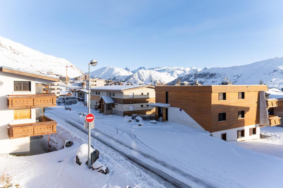 Vakantie in de bergen Studio bergnis 4 personen (12) - Résidence Bel Oisans 2 - Alpe d'Huez - Buiten winter