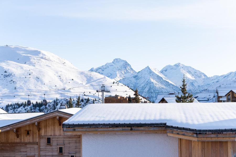 Urlaub in den Bergen Studio Schlafnische 4 Personen (12) - Résidence Bel Oisans 2 - Alpe d'Huez - Draußen im Winter