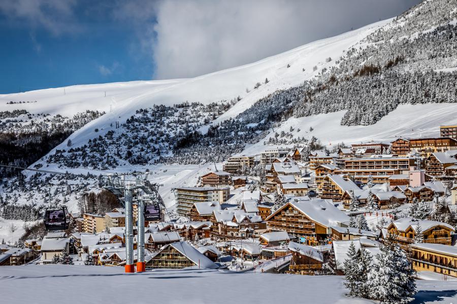 Location au ski Résidence Chalet des Neiges Daria-I Nor - Alpe d'Huez - Extérieur hiver