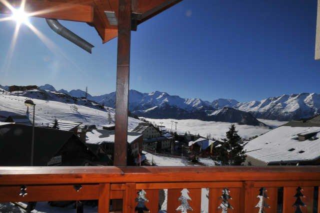 Rent in ski resort 2 room mezzanine apartment 5 people (404) - Résidence Christiania - Alpe d'Huez - Winter outside