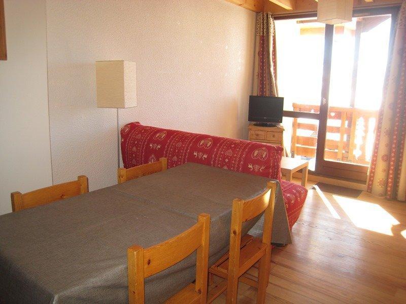 Ski verhuur Appartement 2 kamers mezzanine 5 personen (404) - Résidence Christiania - Alpe d'Huez - Woonkamer