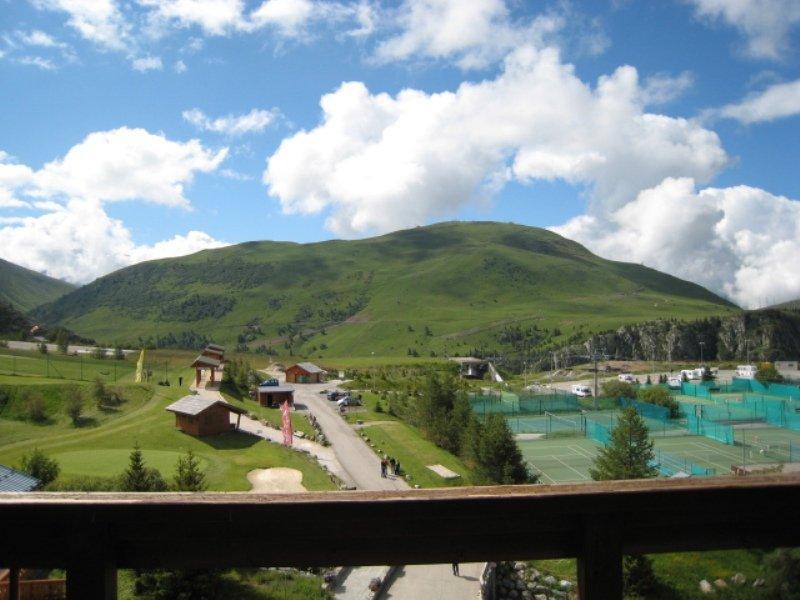 Location au ski Appartement 2 pièces coin montagne 6 personnes (107) - Résidence Christiania - Alpe d'Huez - Balcon