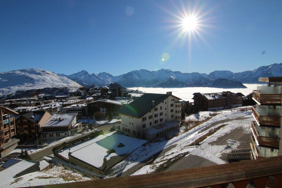 Wynajem na narty Apartament 2 pokojowy 5 osób (B5) - Résidence de l'Oisans - Alpe d'Huez - Balkon