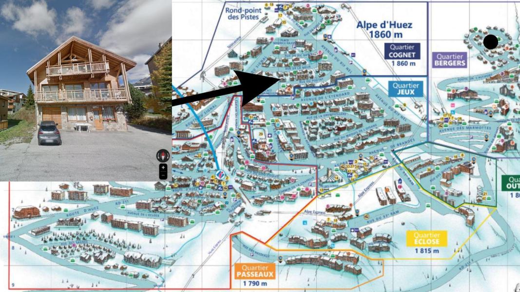 Rent in ski resort Résidence Imaya - Alpe d'Huez - Plan