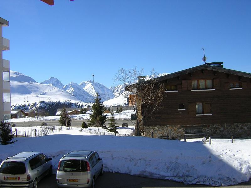 Location au ski Studio coin montagne 4 personnes (06) - Résidence Kandahar - Alpe d'Huez - Extérieur hiver