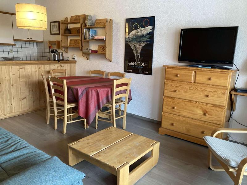 Ski verhuur Appartement 2 kabine kamers 6 personen (D3) - Résidence l'Athos - Alpe d'Huez - Woonkamer