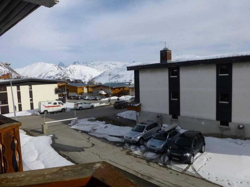 Location au ski Studio coin montagne 4 personnes (C3) - Résidence l'Athos - Alpe d'Huez - Terrasse