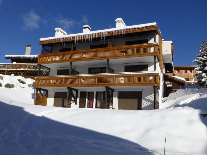 Ski verhuur Studio bergnis 4 personen (RDC) - Résidence l'Atrium - Alpe d'Huez - Buiten winter