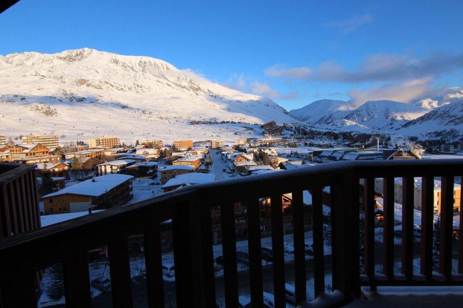 Ski verhuur Appartement 3 kamers 6 personen (1243) - Résidence l'Ours Blanc - Alpe d'Huez - Balkon