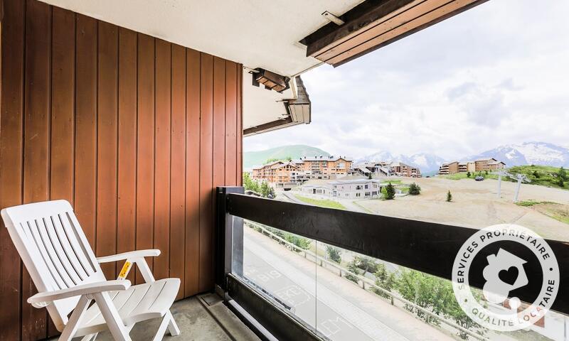 Vacances en montagne Studio 4 personnes (Confort 23m²-3) - Résidence l'Ours Blanc - Maeva Home - Alpe d'Huez - Extérieur hiver