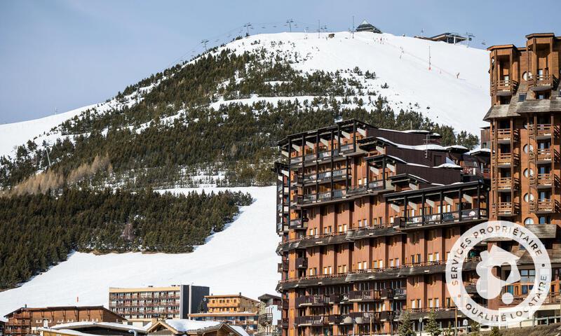 Location au ski Résidence l'Ours Blanc - Maeva Home - Alpe d'Huez - Extérieur hiver