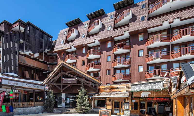 Аренда на лыжном курорте Résidence l'Ours Blanc - MH - Alpe d'Huez - зимой под открытым небом