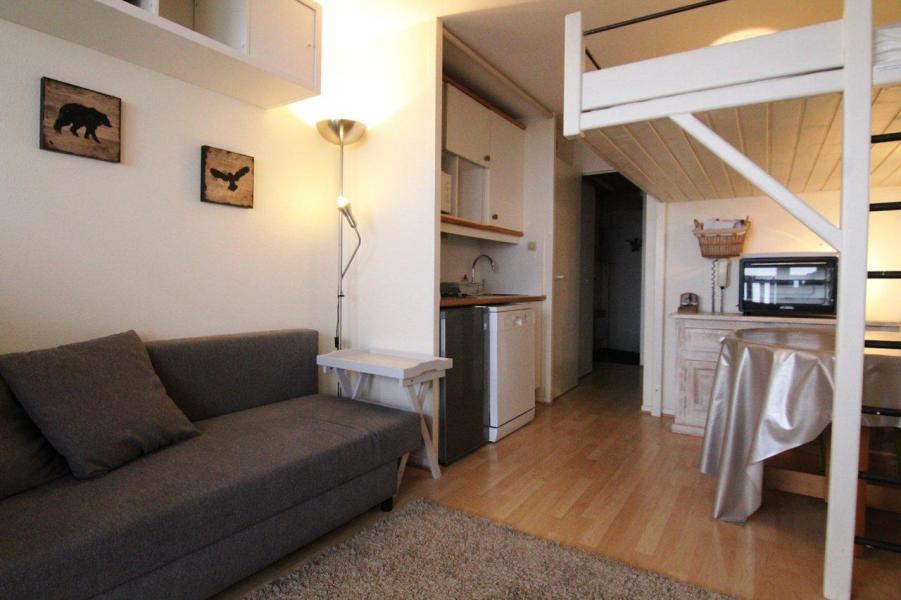 Ski verhuur Studio bergnis 4 personen (302) - Résidence l'Ours Blanc - Alpe d'Huez - Woonkamer