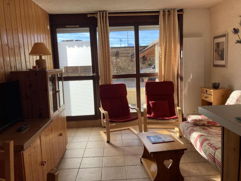 Аренда на лыжном курорте Квартира студия для 4 чел. (004) - Résidence la Ménandière - Alpe d'Huez