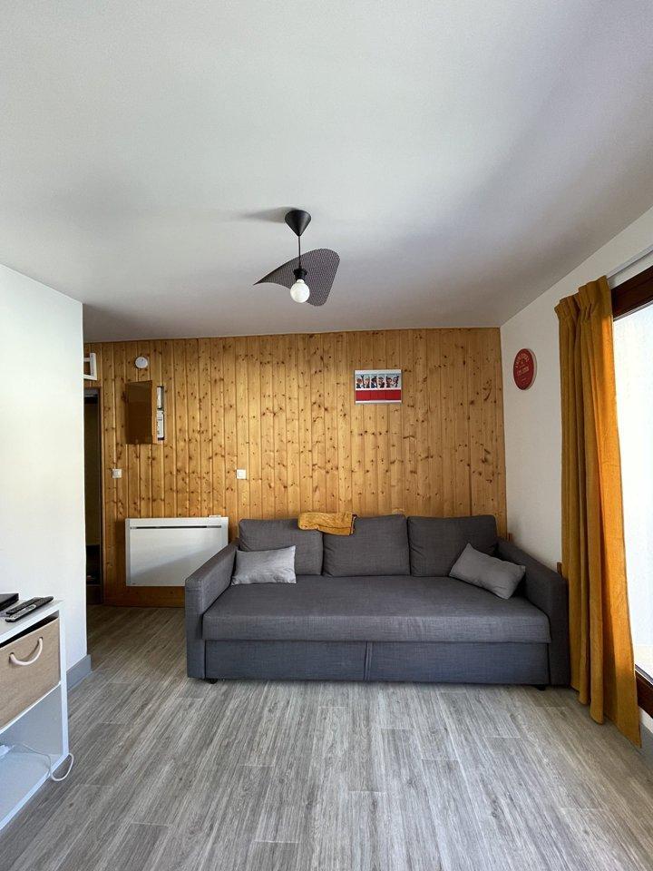 Wynajem na narty Apartament 2 pokojowy 4 osób (A2) - Résidence la Ménandière - Alpe d'Huez - Pokój gościnny